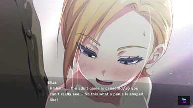 "Gorgeous Eliza Bond gets tied up and for*ced to service her master in a sexy hentai scene."