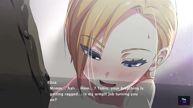 "Gorgeous Eliza Bond gets tied up and for*ced to service her master in a sexy hentai scene."