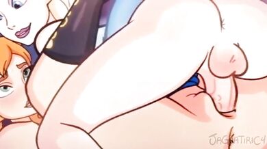 "Little Elsa and her Futa Friend"