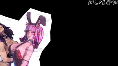 Rewritten as: 'The Bunny Girl (Pure Onyx) - An Editing Challenge'
