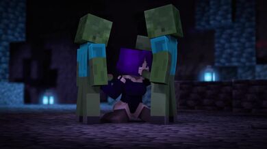 "Through the Apocalypse, Lisa found an Undead Love."