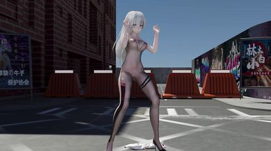 "Unleashing My Secret Desire for a BIG WHITE COCK in the Lit Woods!"