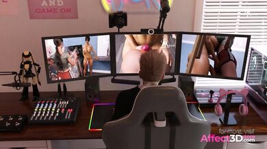 What is the Gamer Thinking? - 3D Futa Animailtion Porn
