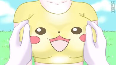 The sexy adventures of Pikachu and his shirt (Keribem)