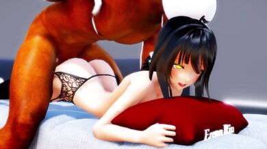 "Amazon Warrioress Erena Rides Her Giant Beast to Ultimate Pleasure"
