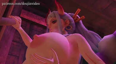 "Sexy Nami and Yamato get f*cked by samurais in 'Samurai's pleasure 1, 5 - One Piece'!"