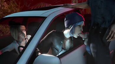 'Chloe Price gets fucked in a police car after avoiding a ticket.'