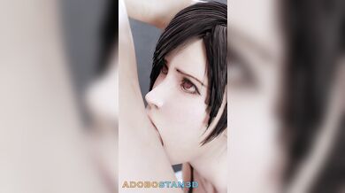 Sexy Gym Membership: Tifa's Hot Facefuck Workout