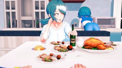 Rewritten: "The Naughty After Dinner Mint"