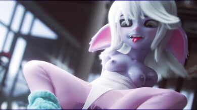 'Riding the Beast in Tristana's Bedroom [Gribabos] [No WM]'