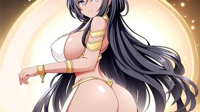 "The Grand Pharaoh Summons You to Her Throne as the Ultimate Toilet Flush"