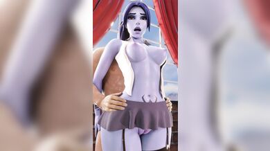 'Office Widowmaker White Ass Saves No Panties'