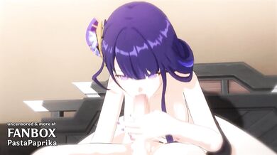 'Breakfast of Champions! Raiden vs Scaramouche in a pasta-filled, PORNy, noodle-based battle for supremacy!'