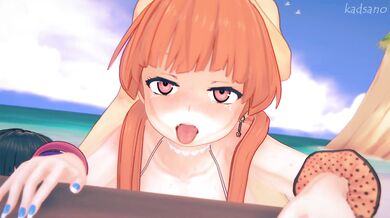 'Bikini beach surprise fuck session'