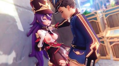 'Hiking through the Forest with Sexy Witch'