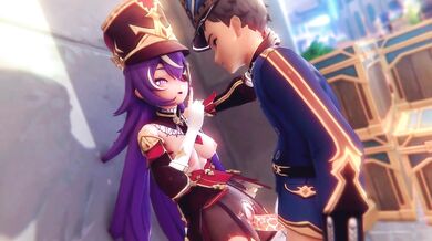 'Hiking through the Forest with Sexy Witch'