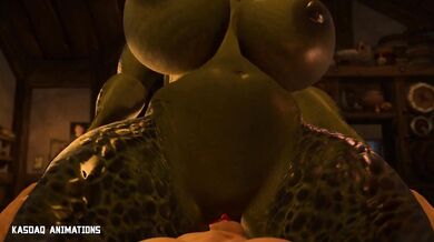 Hey there sexy Argonian lass, wanna try some cowgirl riding?