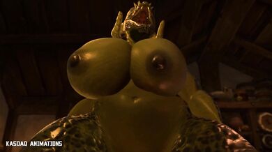 Hey there sexy Argonian lass, wanna try some cowgirl riding?