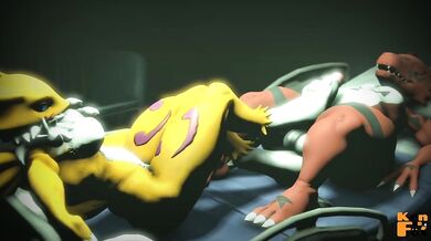 Doctor, nurse and a patient in a hospital room, but something is wrong...