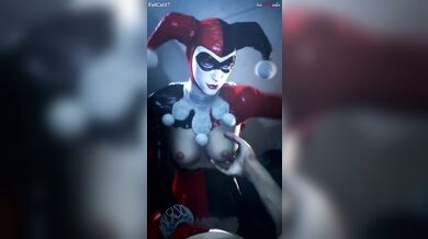 "The Nerdy Maid's Hidden Desires - A Harley Quinn Story"
