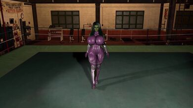 "Bruce Banner's Daughter: The She-Hulk's Steamy Workout Routine"