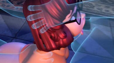 "The Scooby-Doo Girls Get Fucked And Sucked By Monsters In A Haunted Mansion."