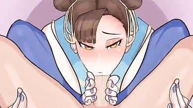 "[Tunkychunky69] Chun Li Flowerbombjob"
