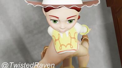 "Getting Stuffed by Jessie's Fleshlight in TwistedRavenArt's Hentai Porn Video"