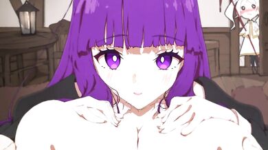 "Two horny sluts, Fern and Stark, lick each other's pussies in a hot lesbian foursome. Will they be able to resist the temptation of sharing a dildo?"