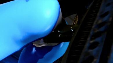 "Super Metroid Samus Takes 69 from a Xenomorph"