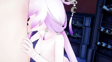 'Fu-chan's Eager Blowjob for Chris Flandre'