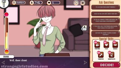 'The Recruiter and Applicant Diana'