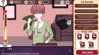 'The Recruiter and Applicant Diana'