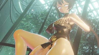 "Erotic Adventures of Kisaki and Toki at the Cum Bar"