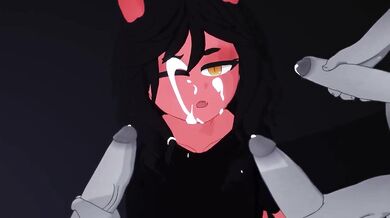 'Busty Demon Maiden Bound and Fucked in the Ass by a Giant Cock!'