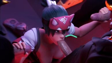"Overwatch: Kiriko the Slut - A PMV Parody"