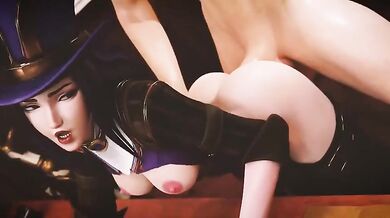 "The Rough Sexual Encounter of Caitlyn, Taken from Behind by a Stranger"