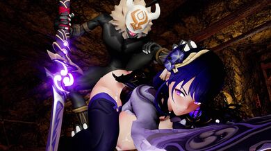 "The Captive Warrior's Surrender: A Raiden Shogun Hentai Epic"