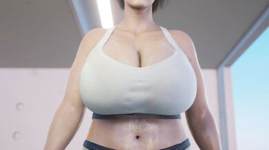 "Jill and Her Treadmill - A Vreya3D Hentai Adventure."