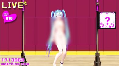 'The Fetish Artist - Miku Live Punishment - High-Def, Hardcore Raver'