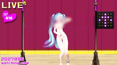 'The Fetish Artist - Miku Live Punishment - High-Def, Hardcore Raver'