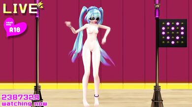 'The Fetish Artist - Miku Live Punishment - High-Def, Hardcore Raver'
