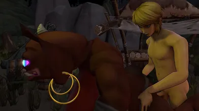 "Busty MILF Teen Cuckolds in a Hentai Dungeon"