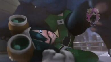 'Awkwardly Stiff and Not Moving Positions! The Rougenine Encounters a Hentai Fantasy'