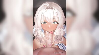 "The Deep Throat of Black Kuro Gal Blowjob, Directed by Naochi"
