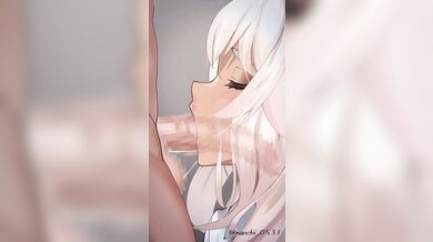"The Deep Throat of Black Kuro Gal Blowjob, Directed by Naochi"
