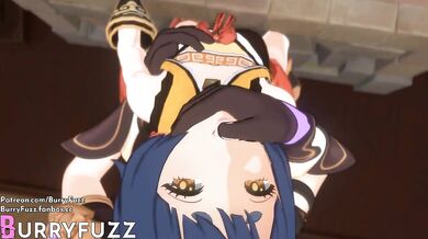 "Sexy Chinese Maid Animation"