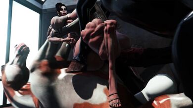 Riding the Stallion in the Barn while Feeling the Chills