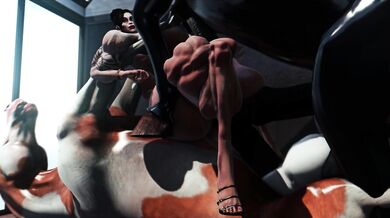 Riding the Stallion in the Barn while Feeling the Chills