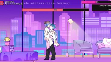 'Sexy Angel in Naughty Neuron Fantasy'